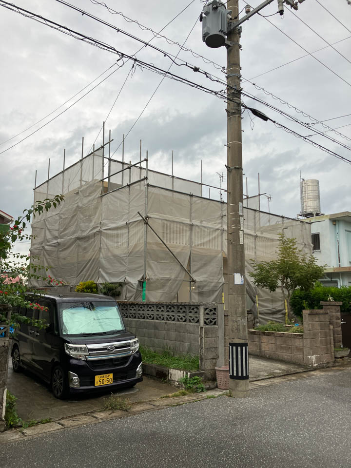 南風原町本部　2階建個人住宅　12月5日