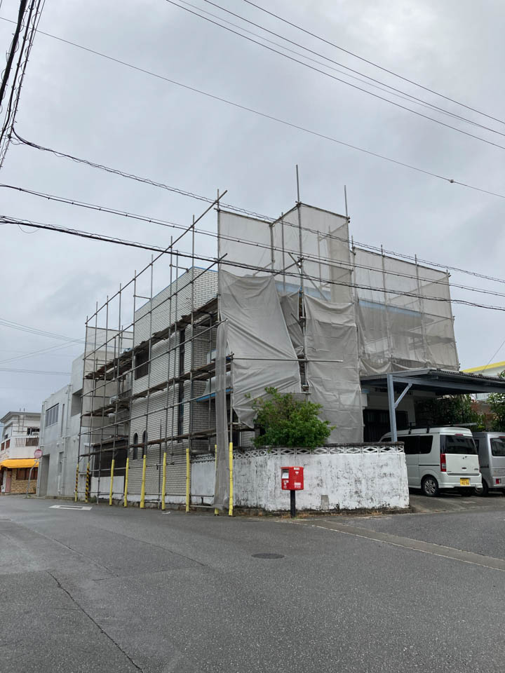 豊見城市我那覇　2階建住宅　3月31日