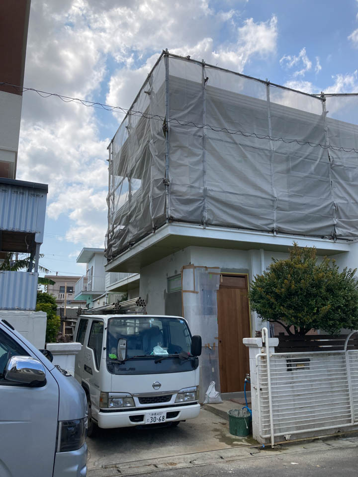 南城市大里　2階建個人住宅　3月4日