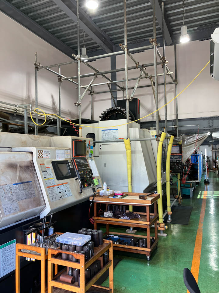 南城市玉城　点検用足場　10月18日