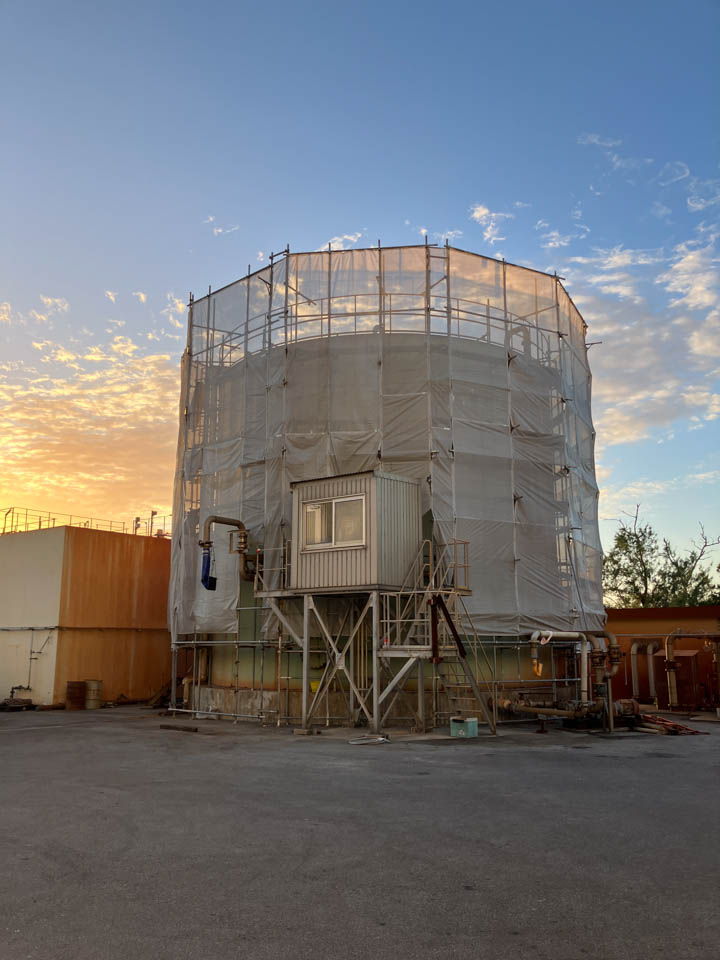 伊是名村勢理客　製糖工場　10月28日