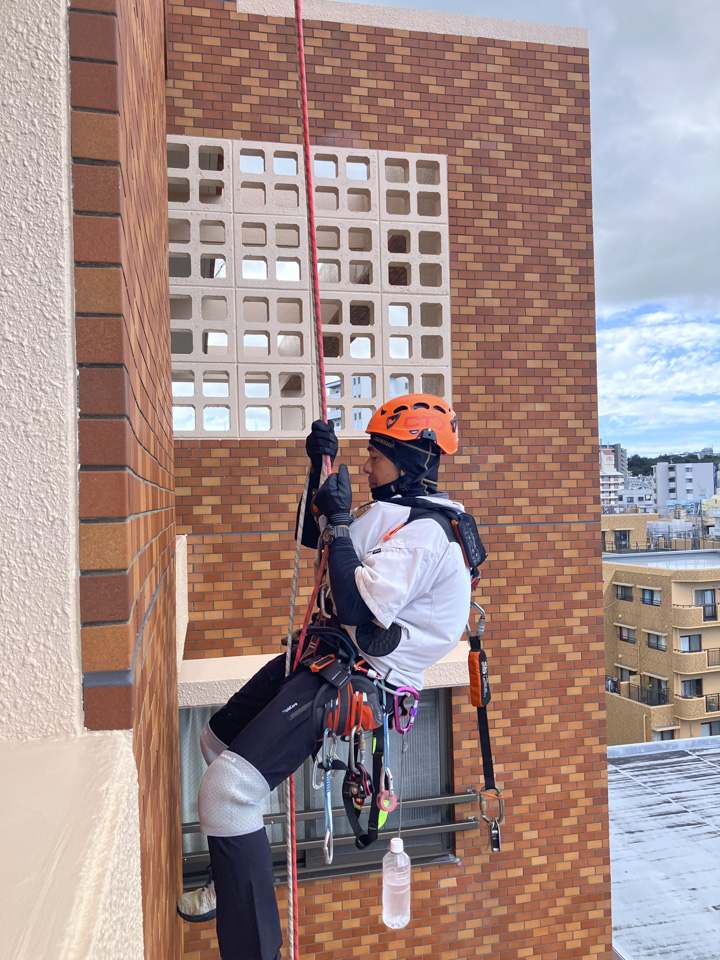 ロープ高所作業