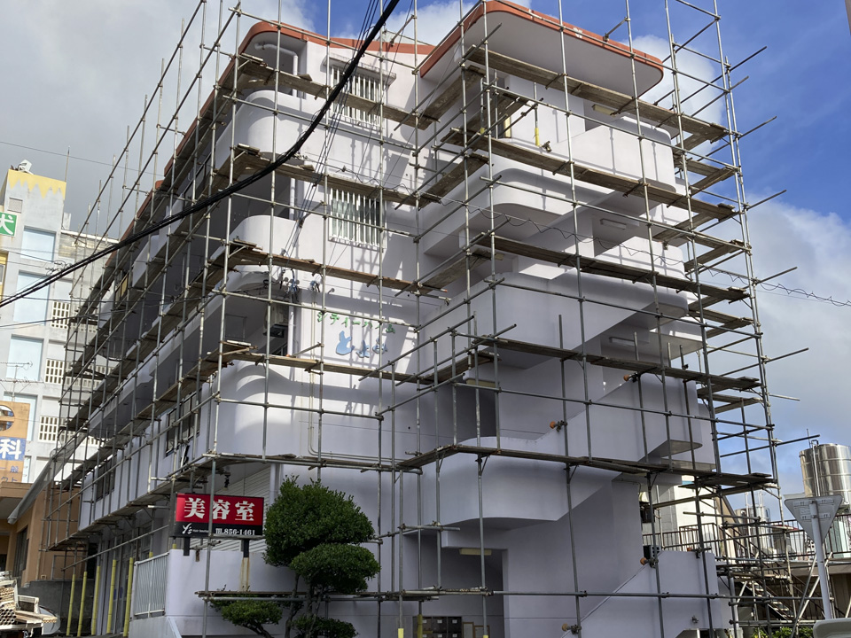 足場仮設工事